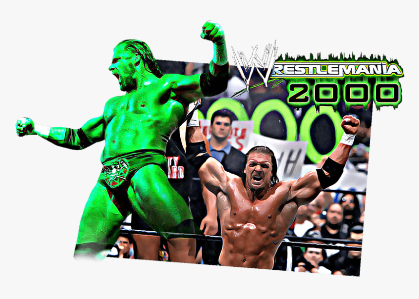 Mick Foley Triple H Wrestlemania - Professional Wrestling, HD Png Download