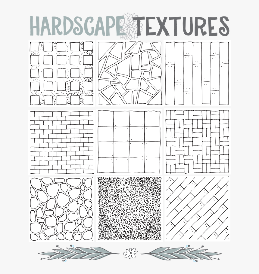 Architecture Grass Texture Drawing, HD Png Download