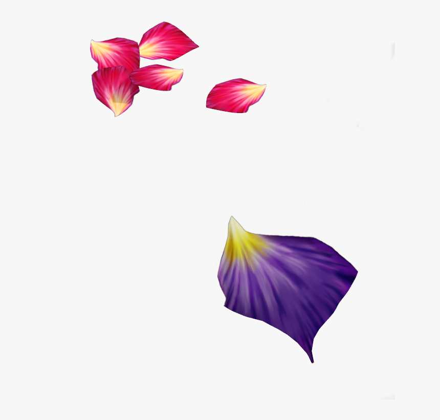 Purple Rose Petals Transparent Background, HD Png Download