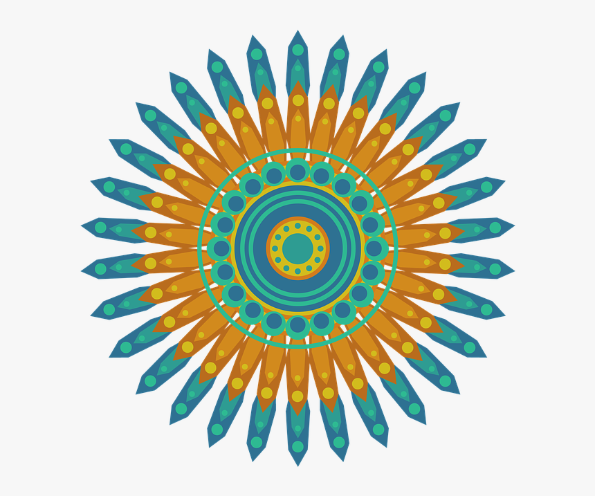 Mandala, Pattern, Circle, Geometric, Shapes, Abstract - Dream It Believe It Achieve, HD Png Download