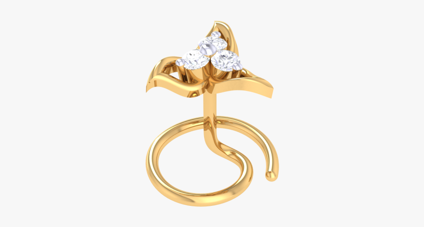 Giti Nose Pin - Engagement Ring, HD Png Download