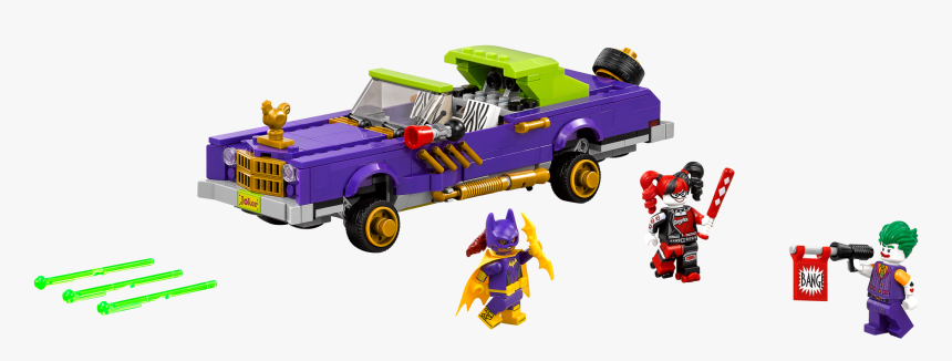 Lego The Joker Notorious Lowrider , Png Download - Joker Legos, Transparent Png