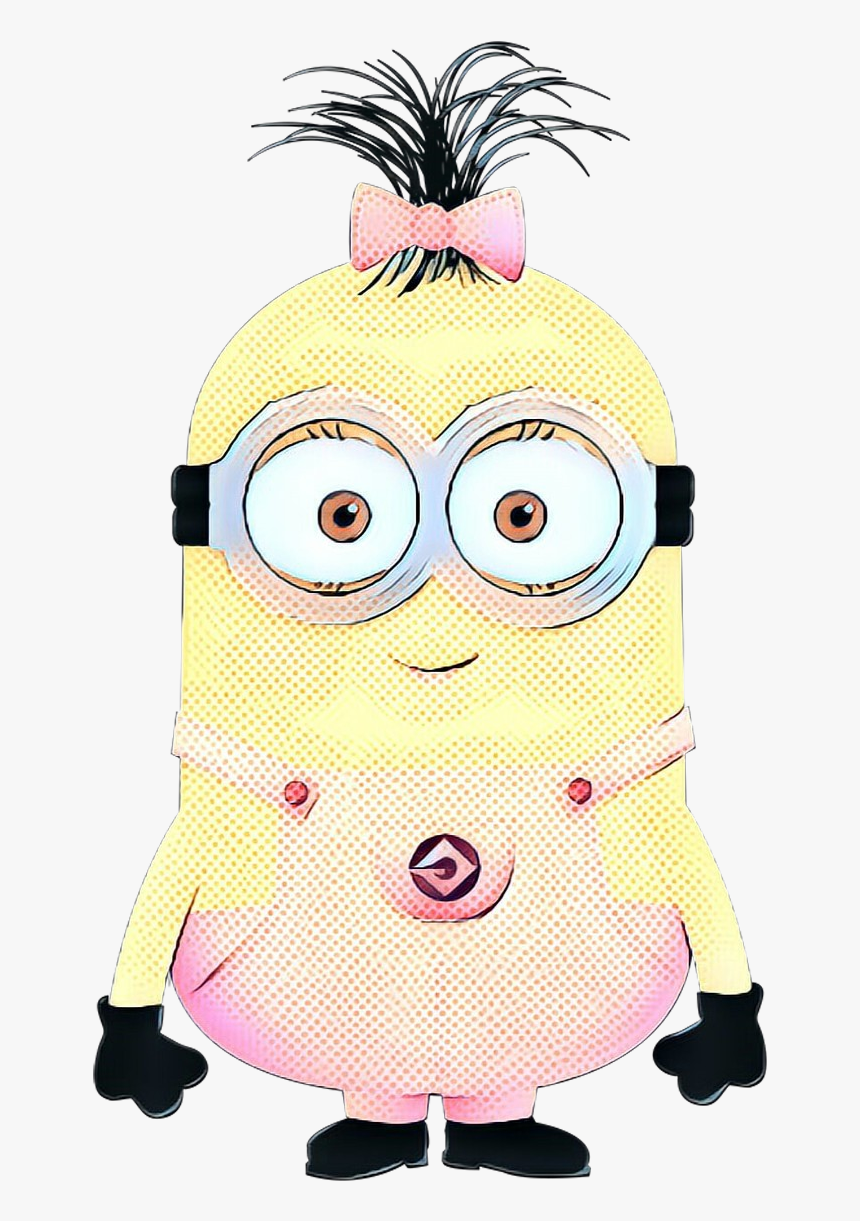 Minions Image Bob The Minion Clip Art Girl - Plush, HD Png Download