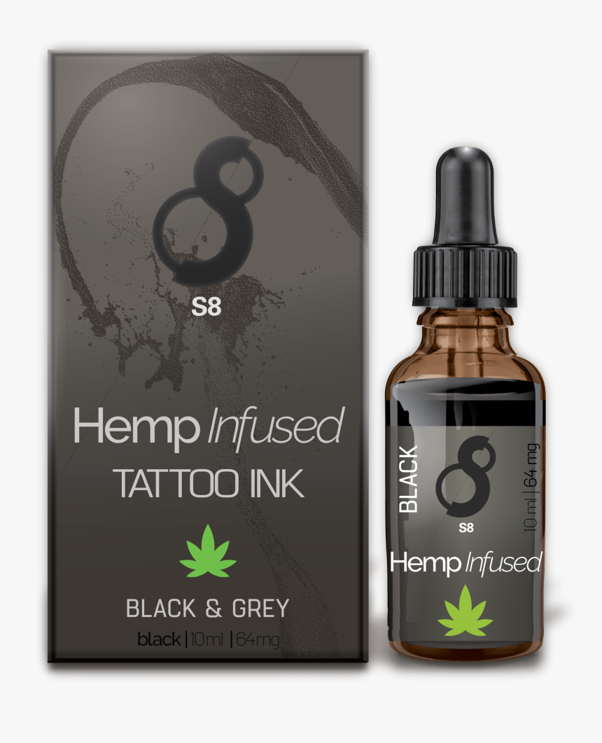 S8 Hemp Infused Ink 
 Class Lazyload Lazyload Fade - S8 Hemp Infused Tattoo Ink, HD Png Download