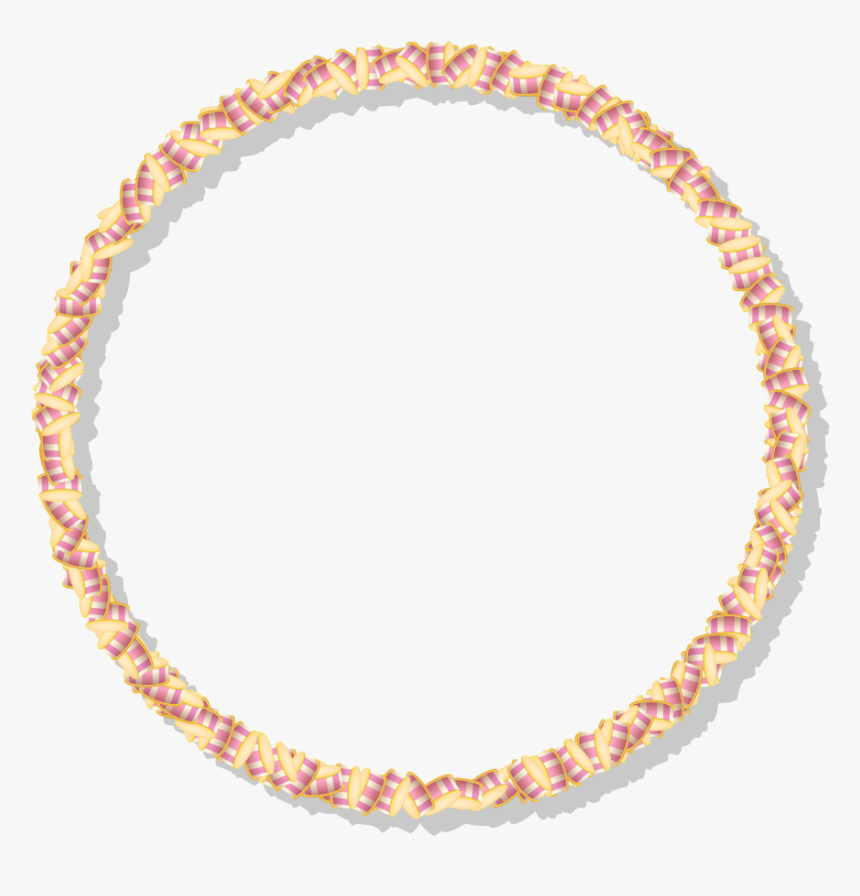 Neon Round Circle Orange Yellow Glow Freetoedit Bangle- - Bangle, HD Png Download