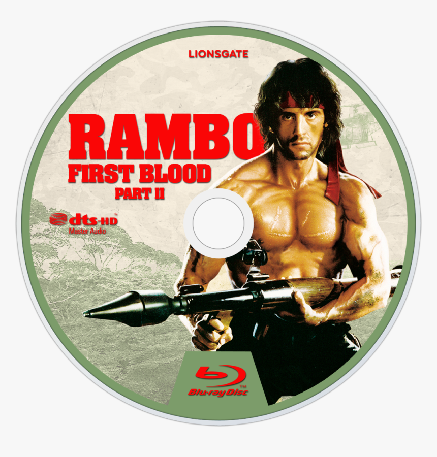 Rambo Png - Rambo First Blood Part Ii Blu Ray, Transparent Png