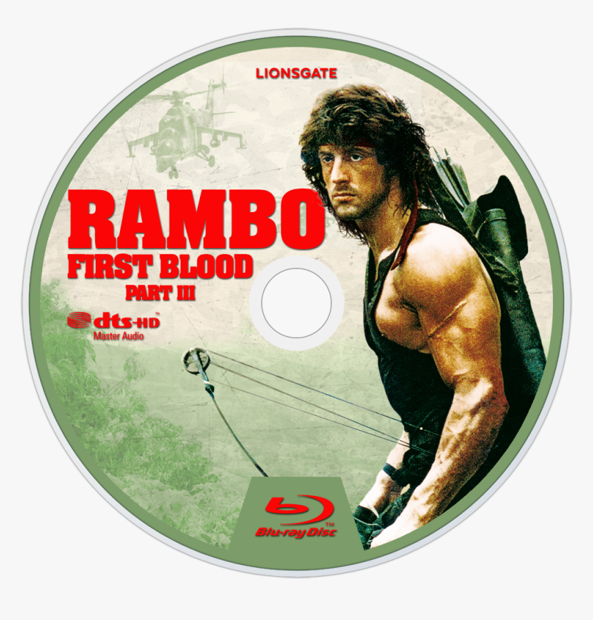 Rambo Png - Rambo Blu Ray Disc, Transparent Png