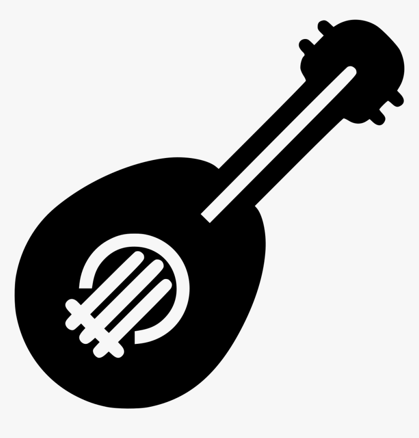 Ukulele - Ukulele Icon Black And White, HD Png Download