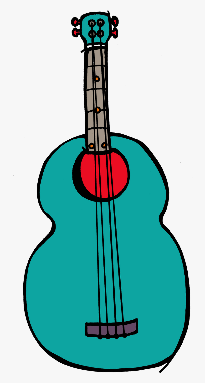 Free Cliparts Download Art - Clipart Png Ukelele, Transparent Png