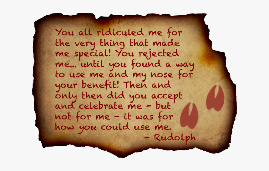 You All Ridiculed Me For The Very Thing That Made Me - Illustration, HD Png Download