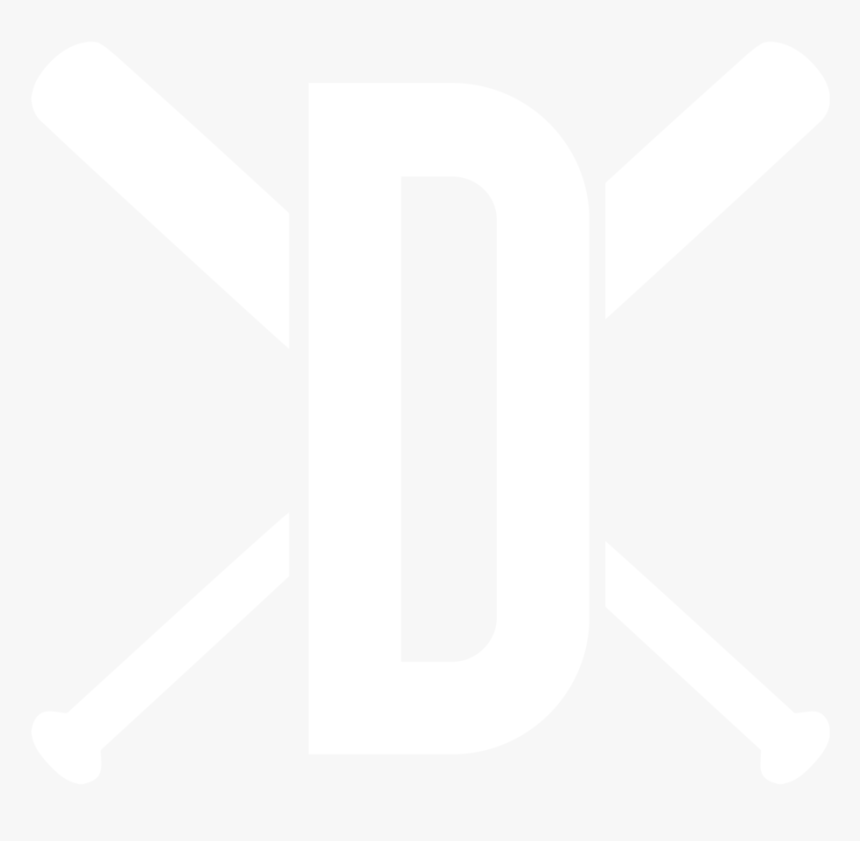 D Bats Logo White-01 - Johns Hopkins Logo White, HD Png Download