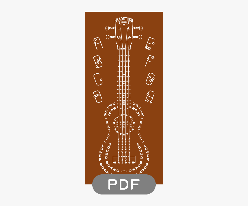 Image Of Ukulele Typogram - Aaron Kuehn Word Diagram, HD Png Download