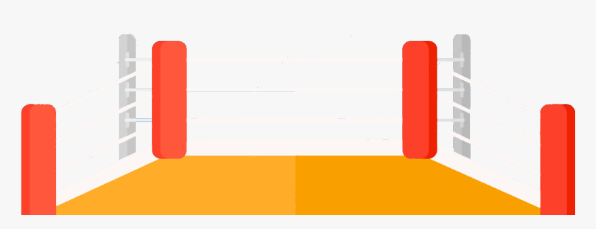 Boxing Ring Flat Design, HD Png Download