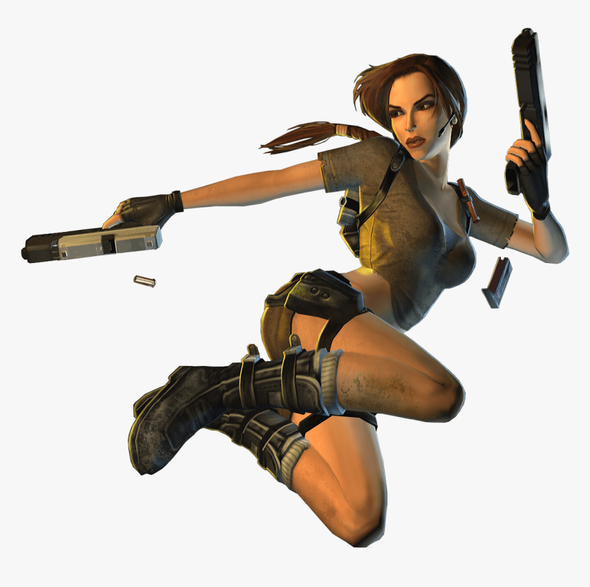 Lara Croft Jump - Lara Croft Png, Transparent Png