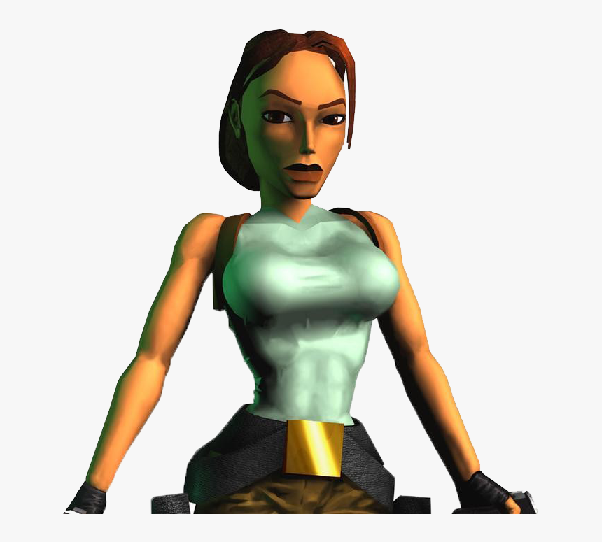 Lara Croft Png Image File - Lara Croft Video Game 90s, Transparent Png