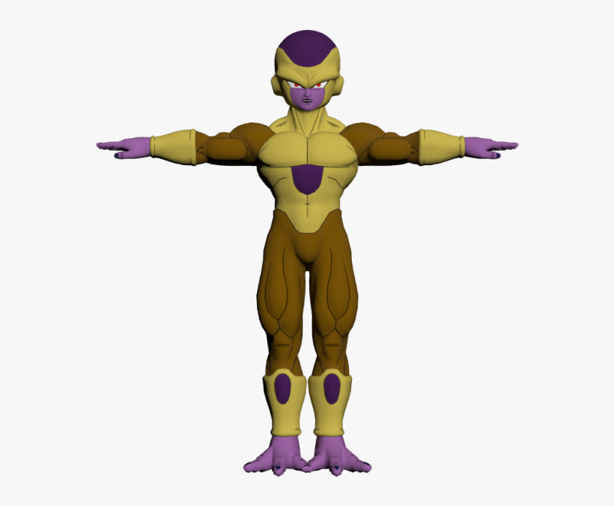 View Media - Golden Frieza 3d Model, HD Png Download