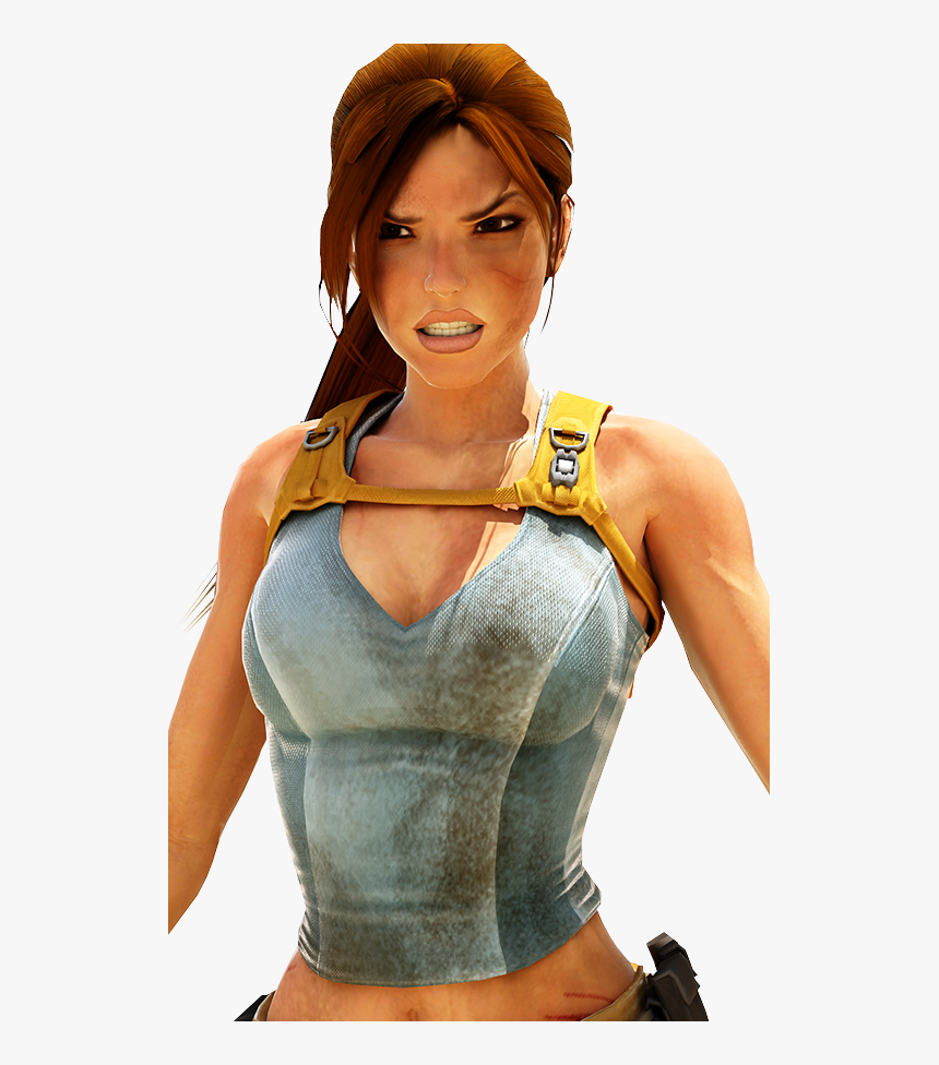 Transparent Lara Croft Png - Tomb Raider Anniversary Lara Croft, Png Download
