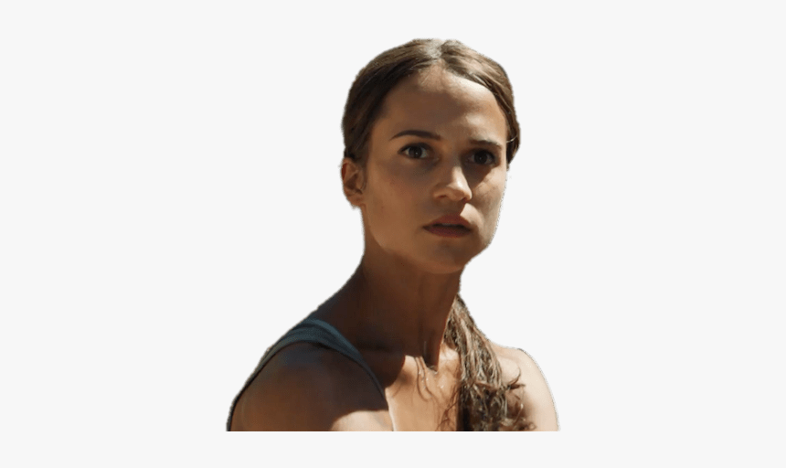 Lara Croft Portrait - Human, HD Png Download