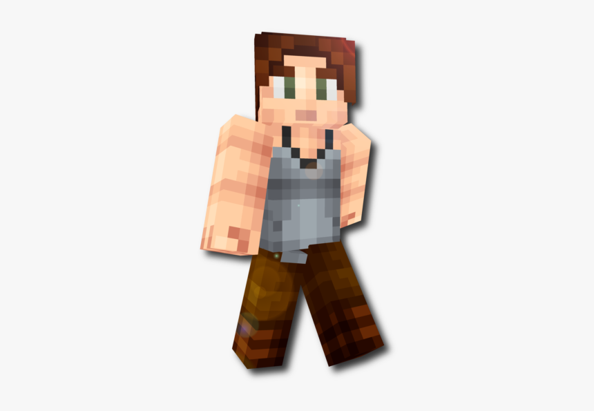 Minecraft Lara Croft, HD Png Download