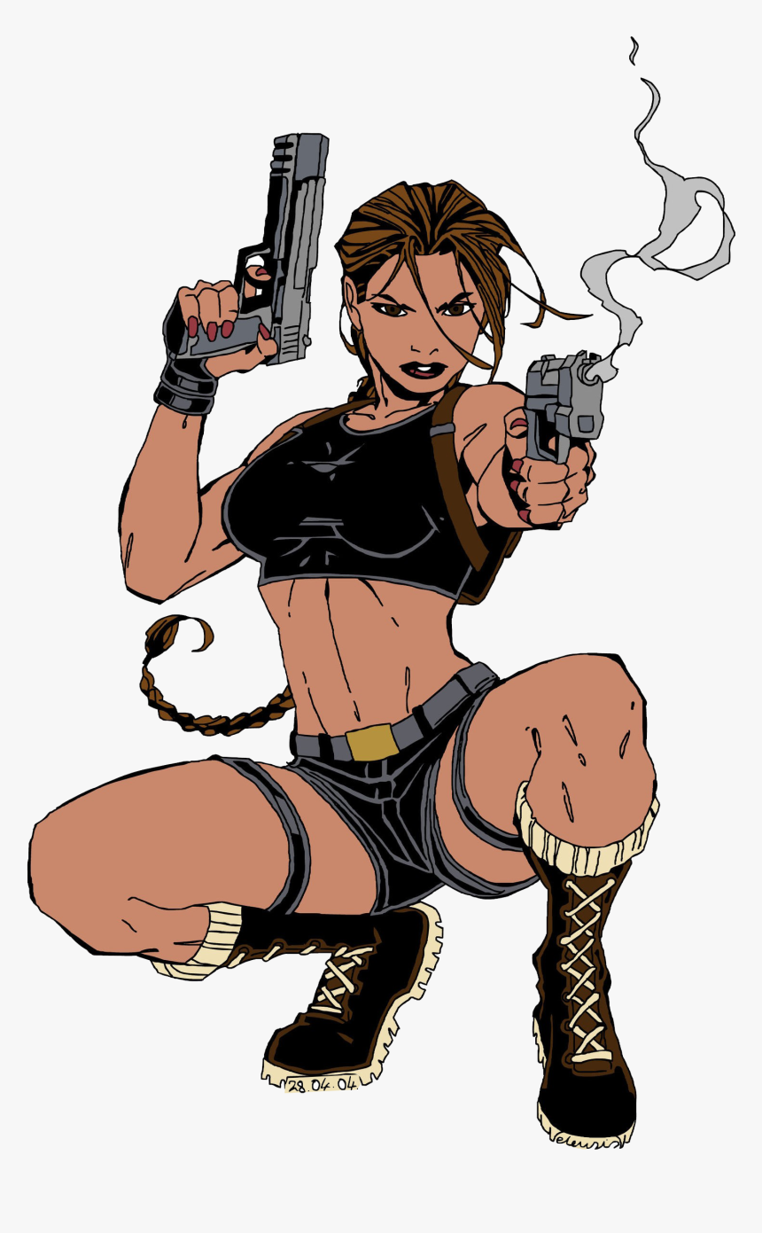 Lara Croft Png Photo - Lara Croft Comic Png, Transparent Png