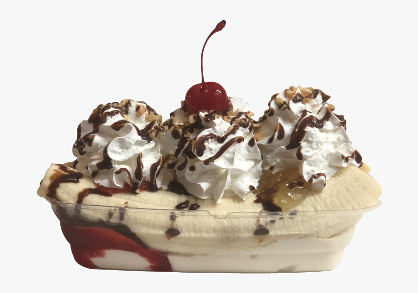 Banana Split At Triangle Drive In - Sundae, HD Png Download