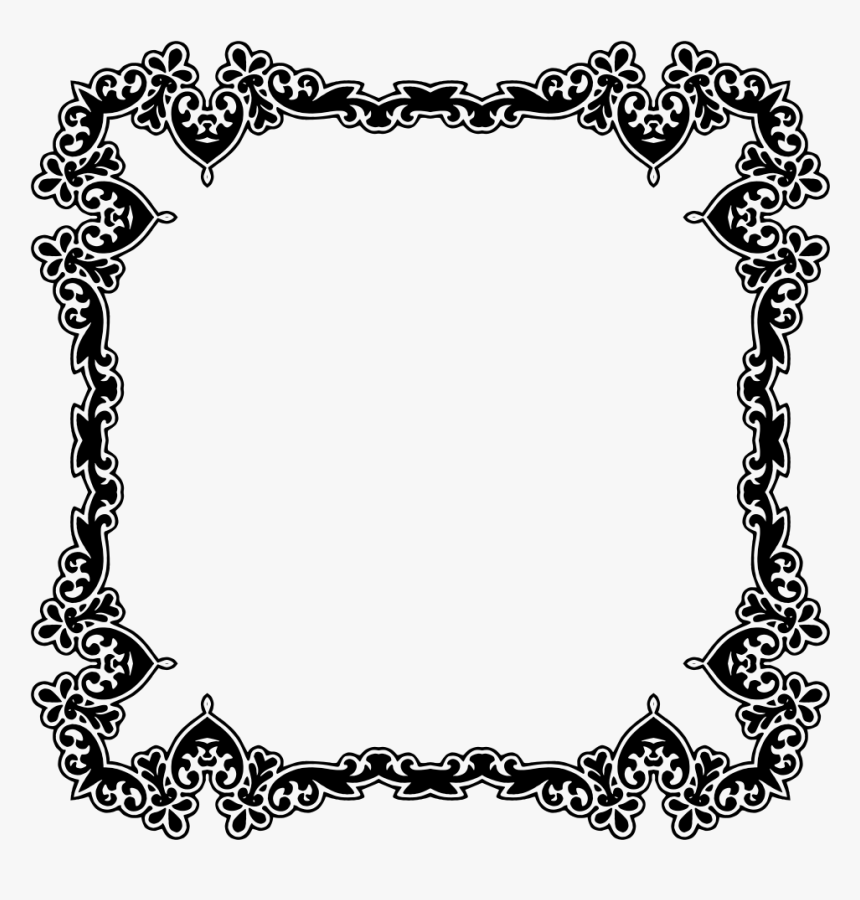 Leafy Frame - Decorative Arts, HD Png Download