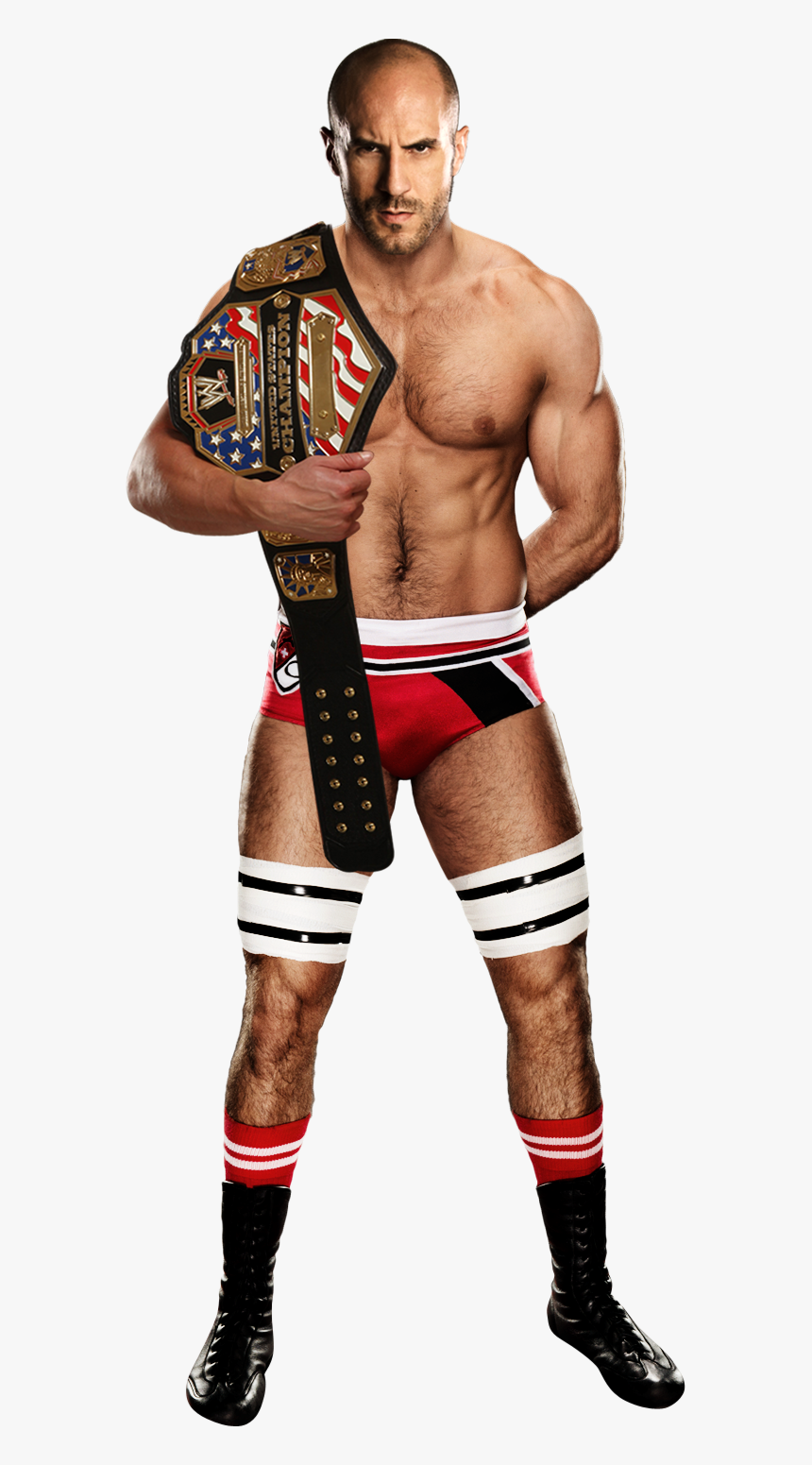 Cesaro Png Transparent Image - Dolph Ziggler United States Champion, Png Download