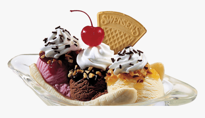 Transparent Banana Split Png, Png Download