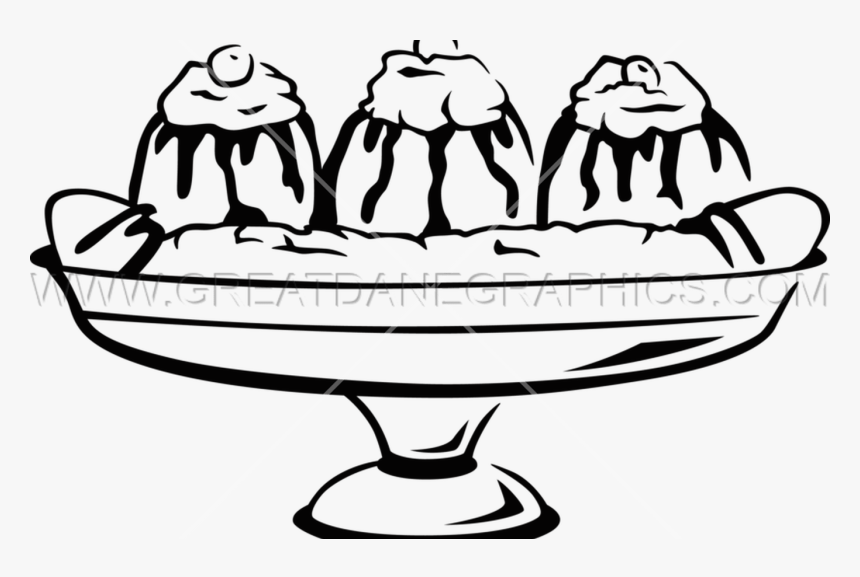 Bananas Split Production Ready Artwork For Shirt Printing, HD Png Download