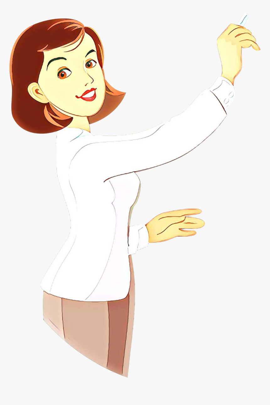 Thumb Illustration Human Behavior Pin-up Girl - Cartoon, HD Png Download