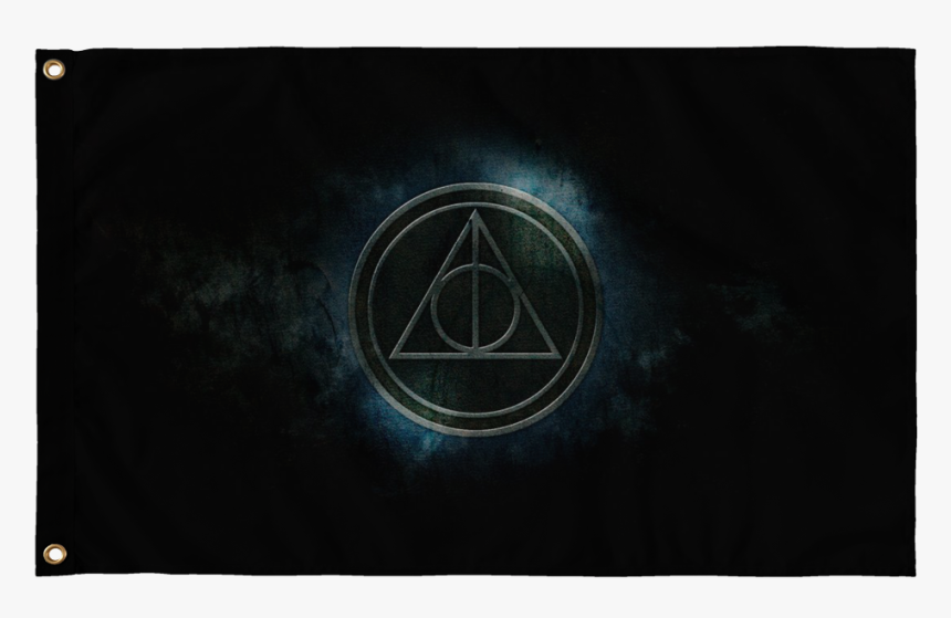 Deathly Hallows Wall Flag - Flag, HD Png Download