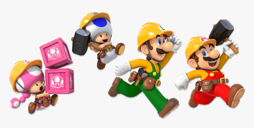 Mario Maker 2 Characters, HD Png Download
