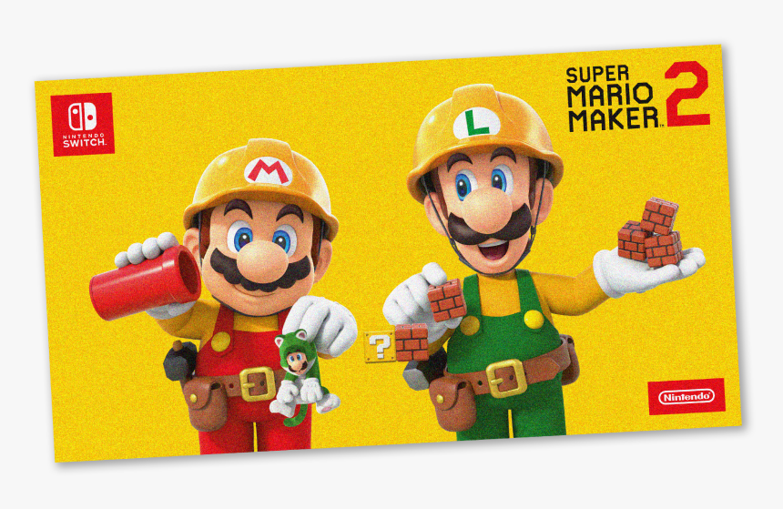 Super Mario Maker Png, Transparent Png