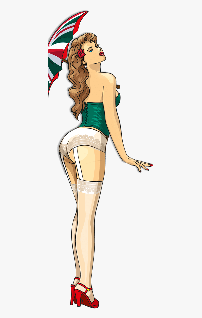 Bottom Girl - Illustration, HD Png Download