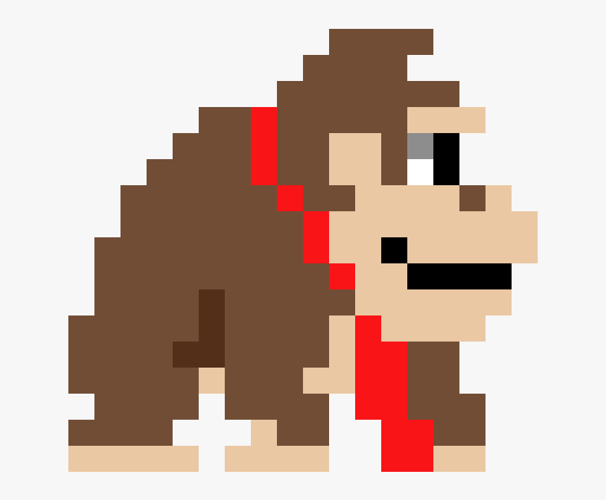 8 Bits Donkey Kong, HD Png Download