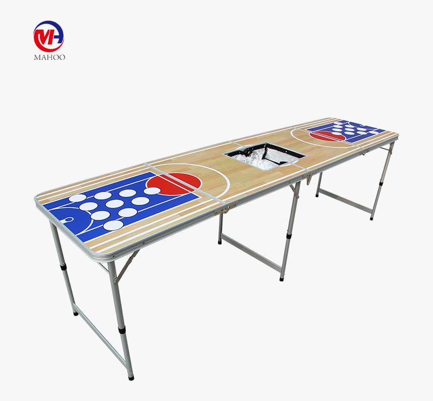 Beer Pong Table,customized Beer Die Tables With Printing,factory - Beer Pong Table Png, Transparent Png