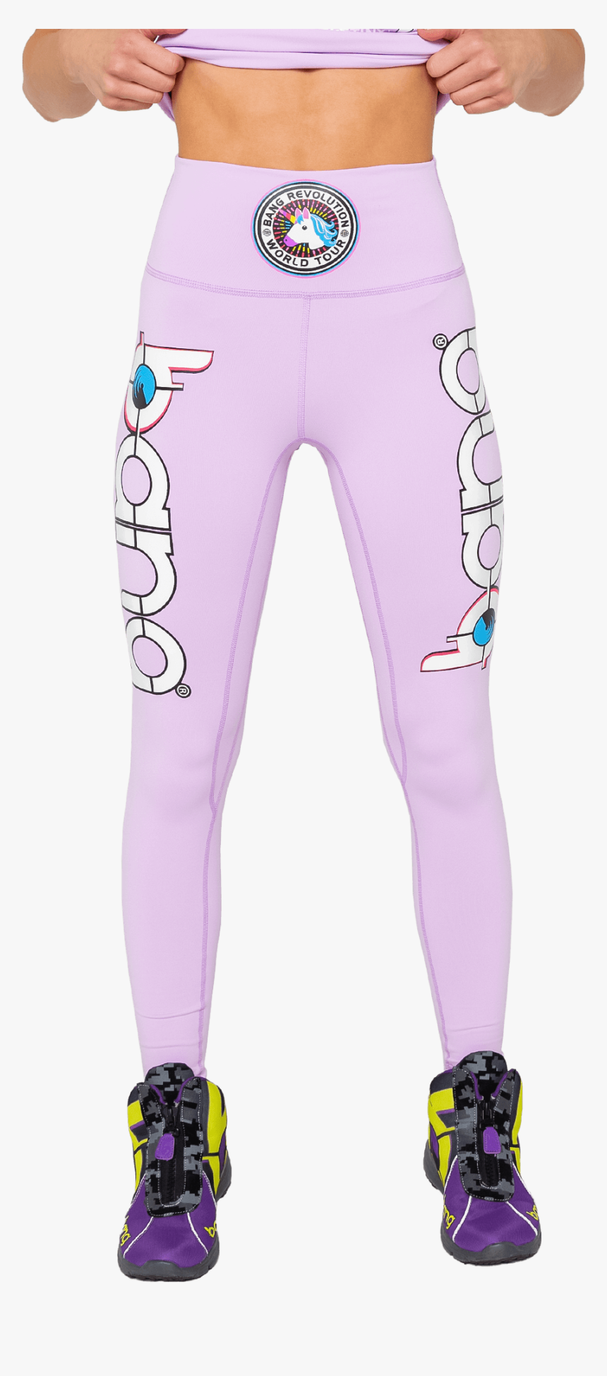 Lilac Bang Booty Scrunch Leggings - Leggings, HD Png Download