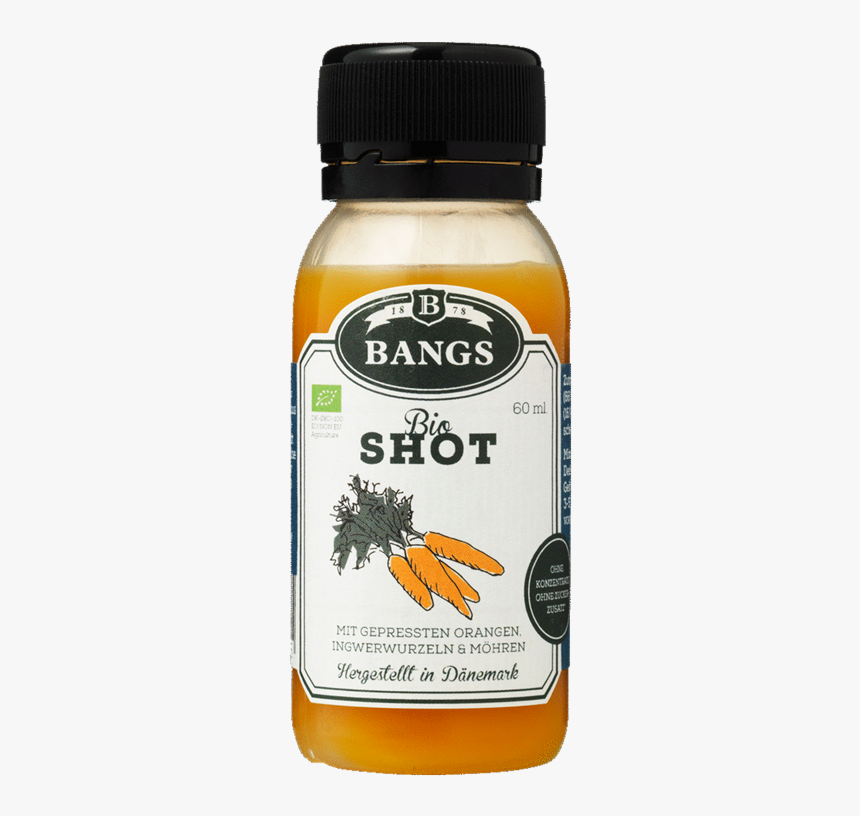 Bangs Bio Ingwer Shot, HD Png Download