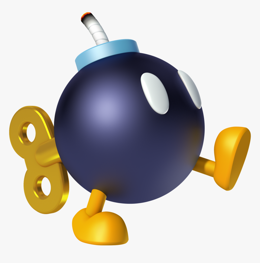 Bob-omb - Mario Bomb Omb, HD Png Download
