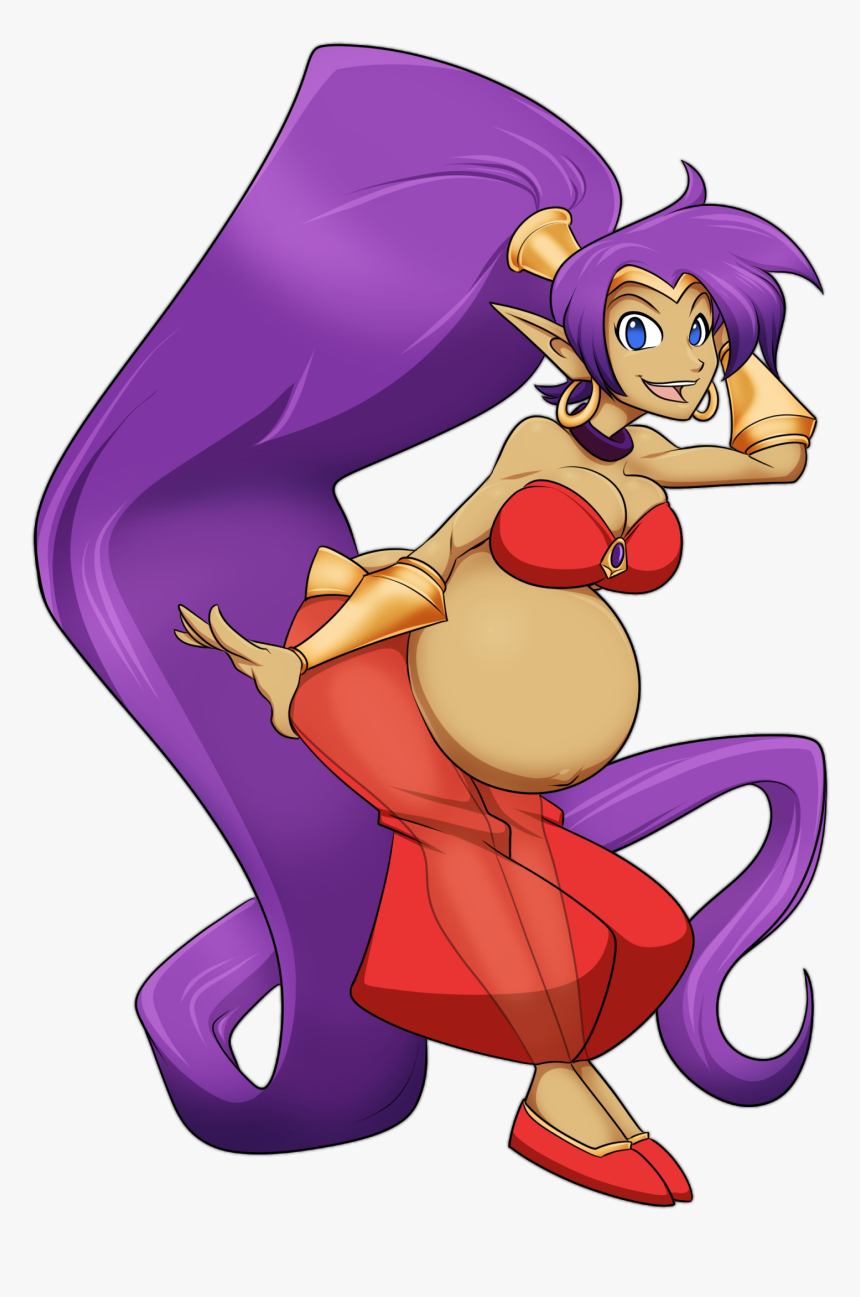 Shantae S In A Family Way - Pregnant Shantae, HD Png Download