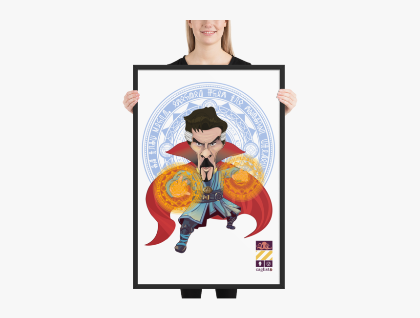 Dr Strange Framed Art Print - Annoying The Cook Will Result In Smaller Portions, HD Png Download