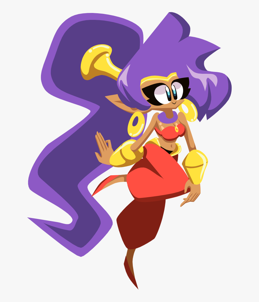 Shantae, Half Genie Hero - Cartoon, HD Png Download