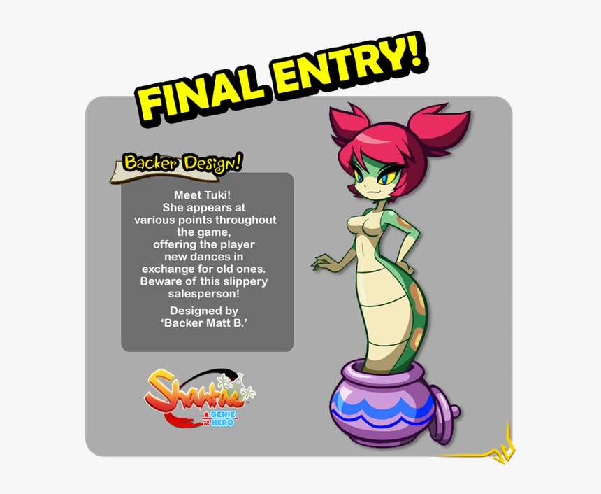 Shantae Half Genie Hero Snake, HD Png Download