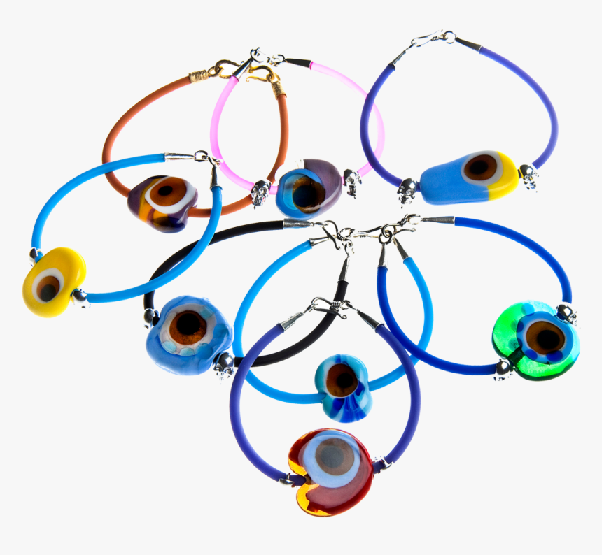 Nazar Bileklikler - Earrings - Cam Nazar Boncuklu Bileklik, HD Png Download