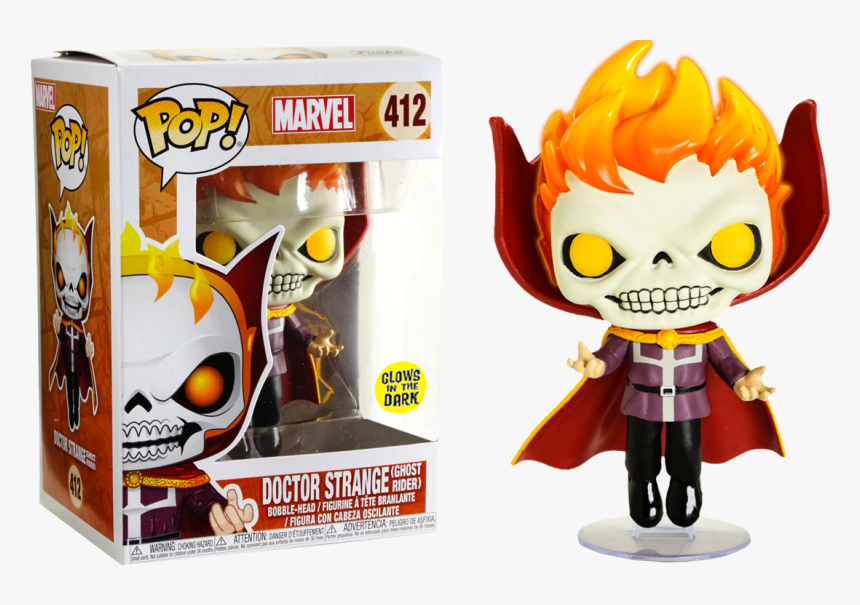 Doctor Strange Ghost Rider Funko Pop, HD Png Download