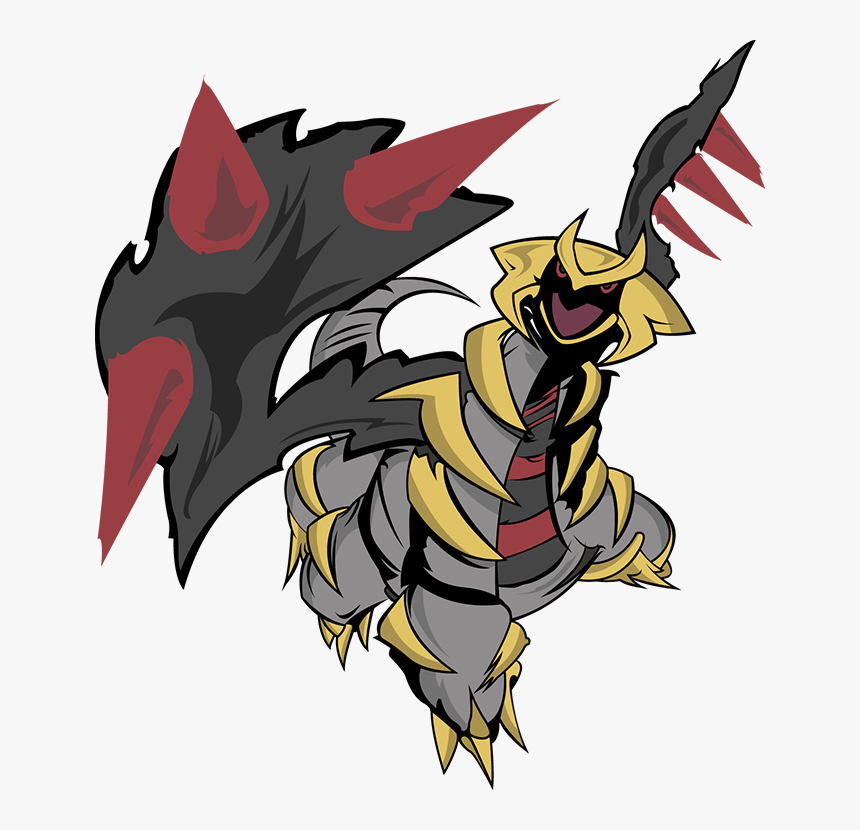 Art Giratina Altered Form, HD Png Download