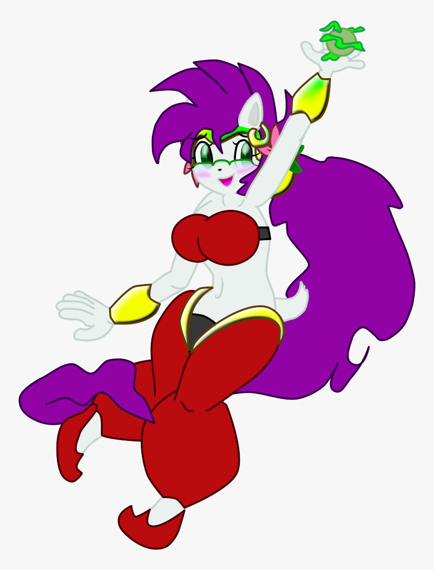 Gracie Shaymin Half Genie Hero - Cartoon, HD Png Download