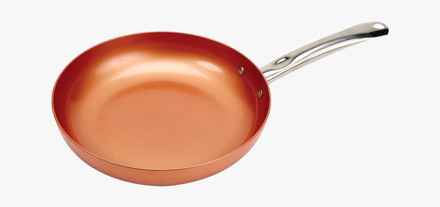 Cooking Pan Png Photo Background - Orange Non Stick Pan, Transparent Png