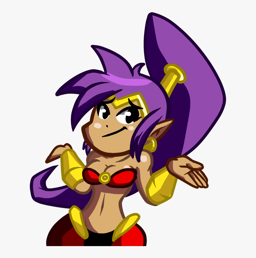 Half-genie Hero Shantae And The Pirate S Curse The - Shantae Face, HD Png Download