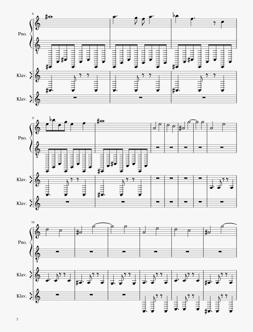 Sheet Music, HD Png Download